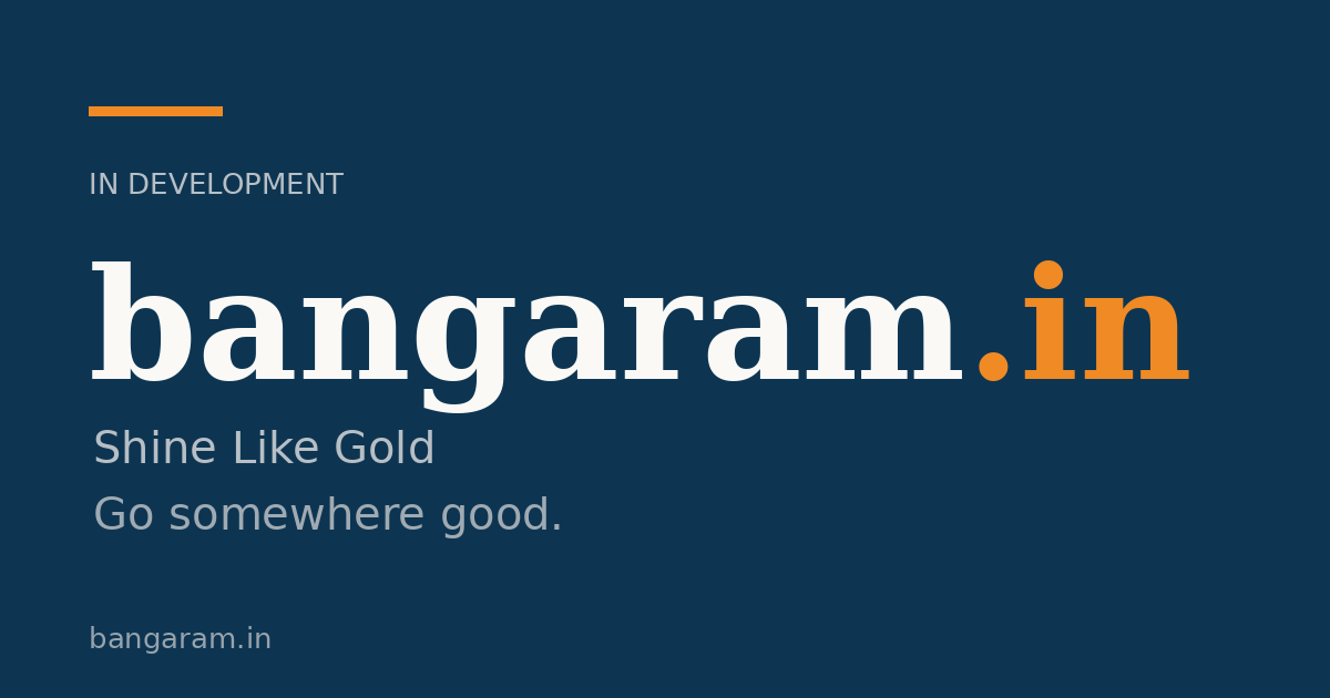 Link preview image for bangaram.in